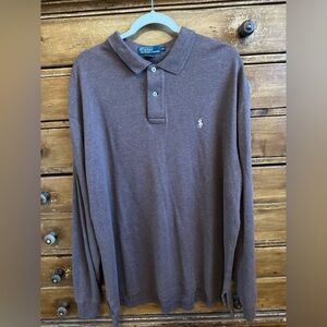 Ralph Lauren Men's Polo Shirt in Rich Brown